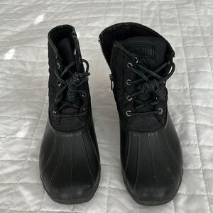 Sperry All-Black Waterproof Boots